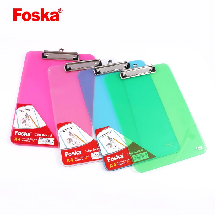 Colorful Plastic Clip board