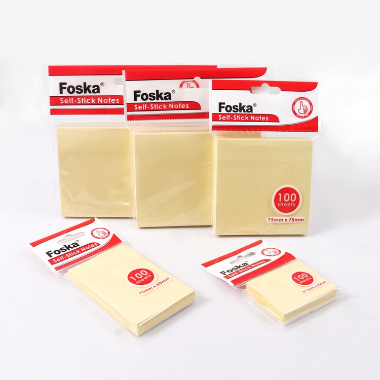 Why Choose Foska Yellow Self-Stick Notes