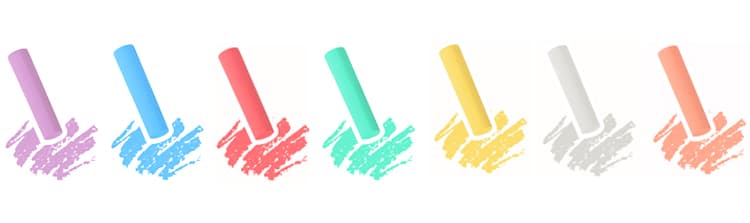 non-toxic color chalk