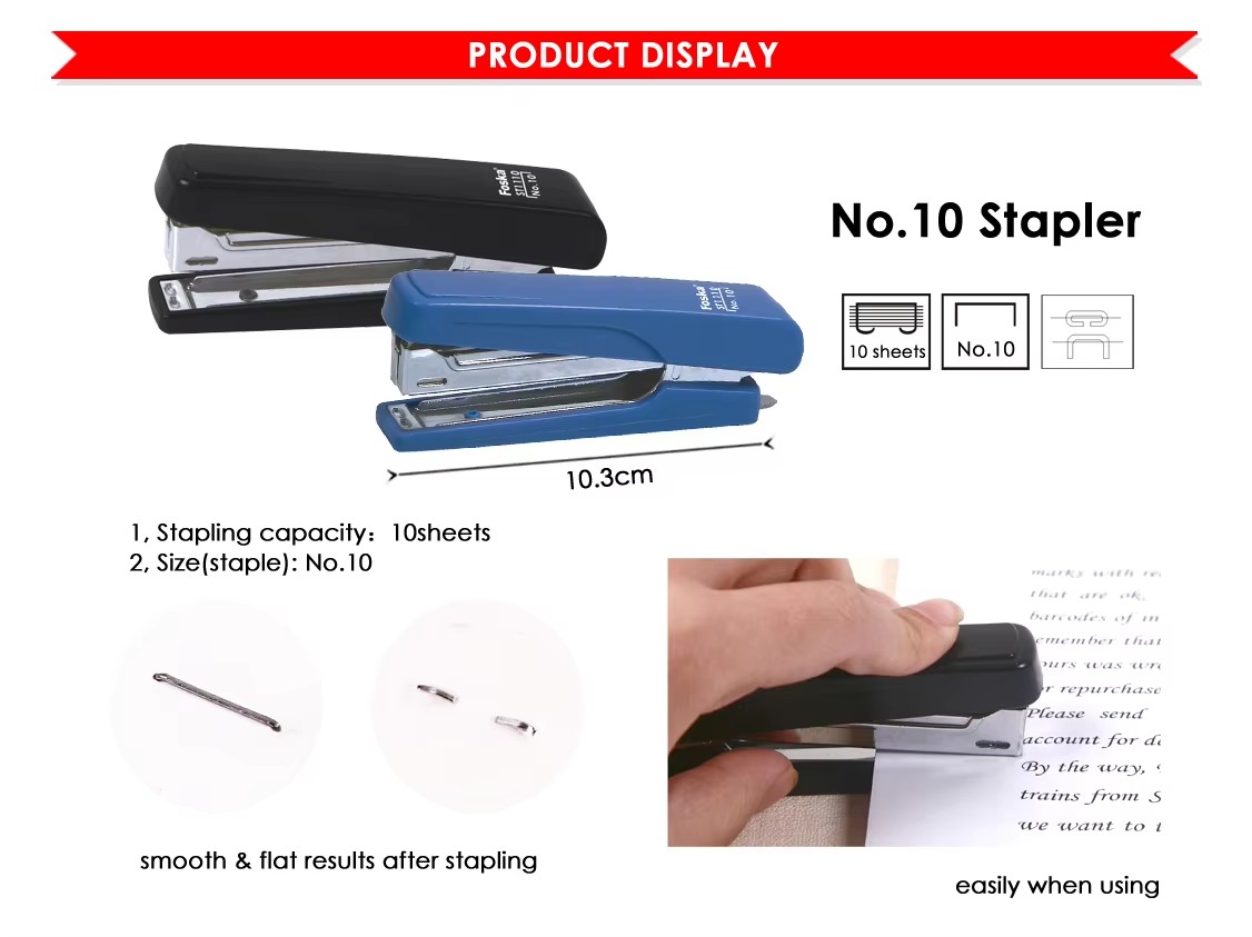 plastic No.10 stapler