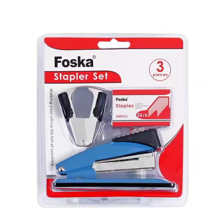 24/6 metal stapler set