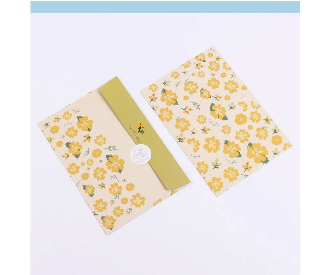 Factory Business Yellow Envelope