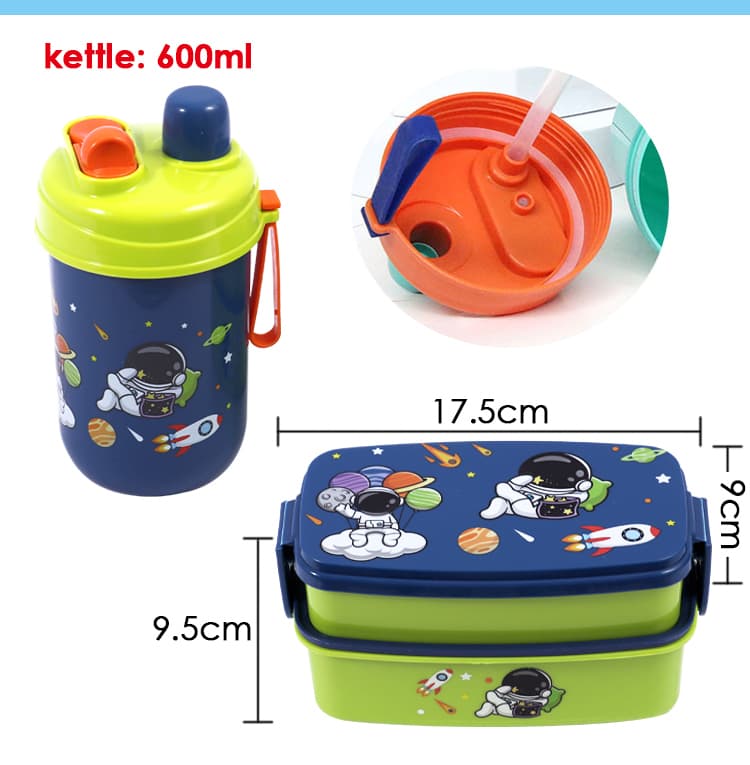 bento lunch box with Water Bottle