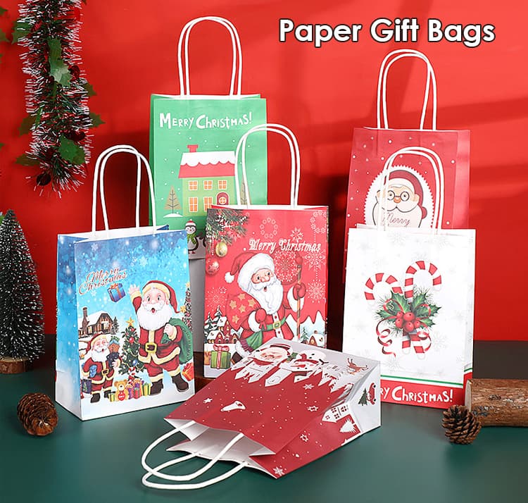 Kraft Paper Gift Bags