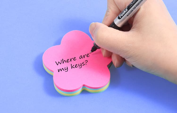 Smooth Writing Sticky notes