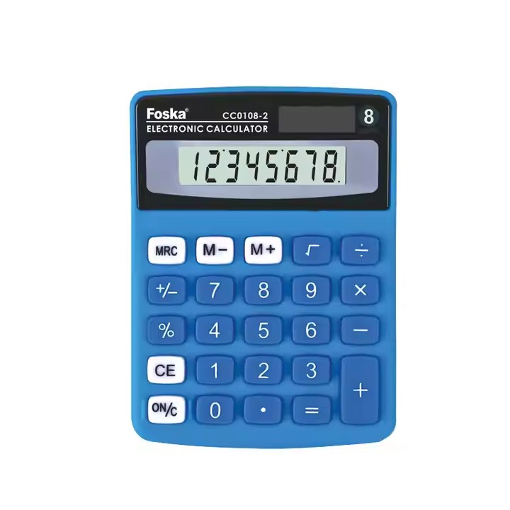 8 digits calculator