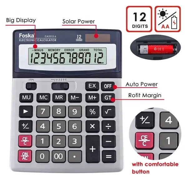 Why are Foska calculators guaranteed for 10, 20 or more years?