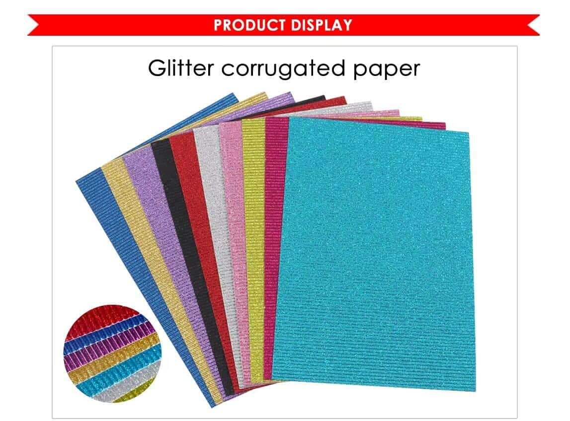 glitter craft paper