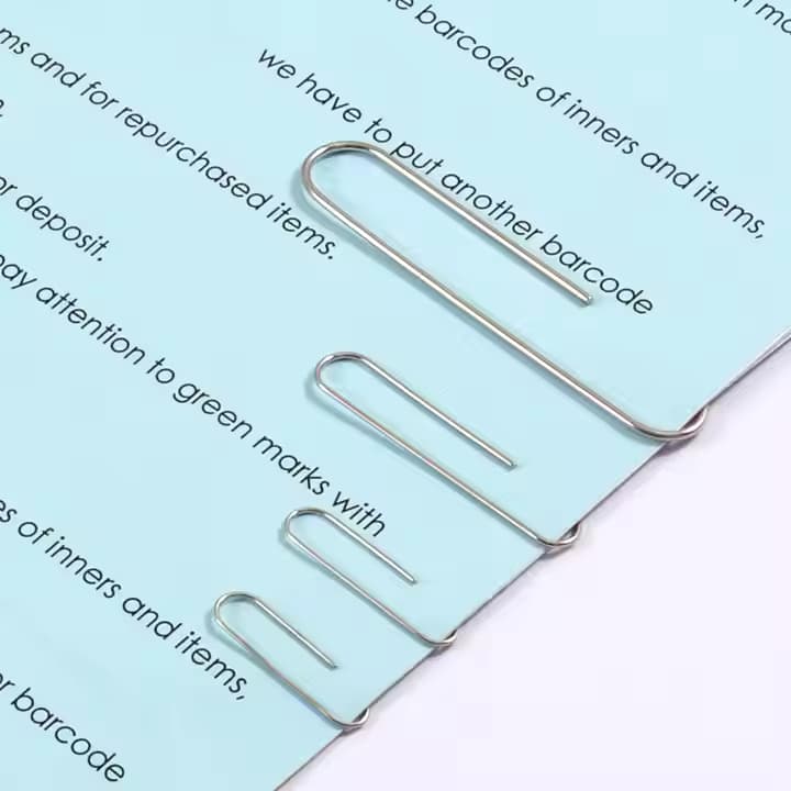 Durable Flexible Paper Clips