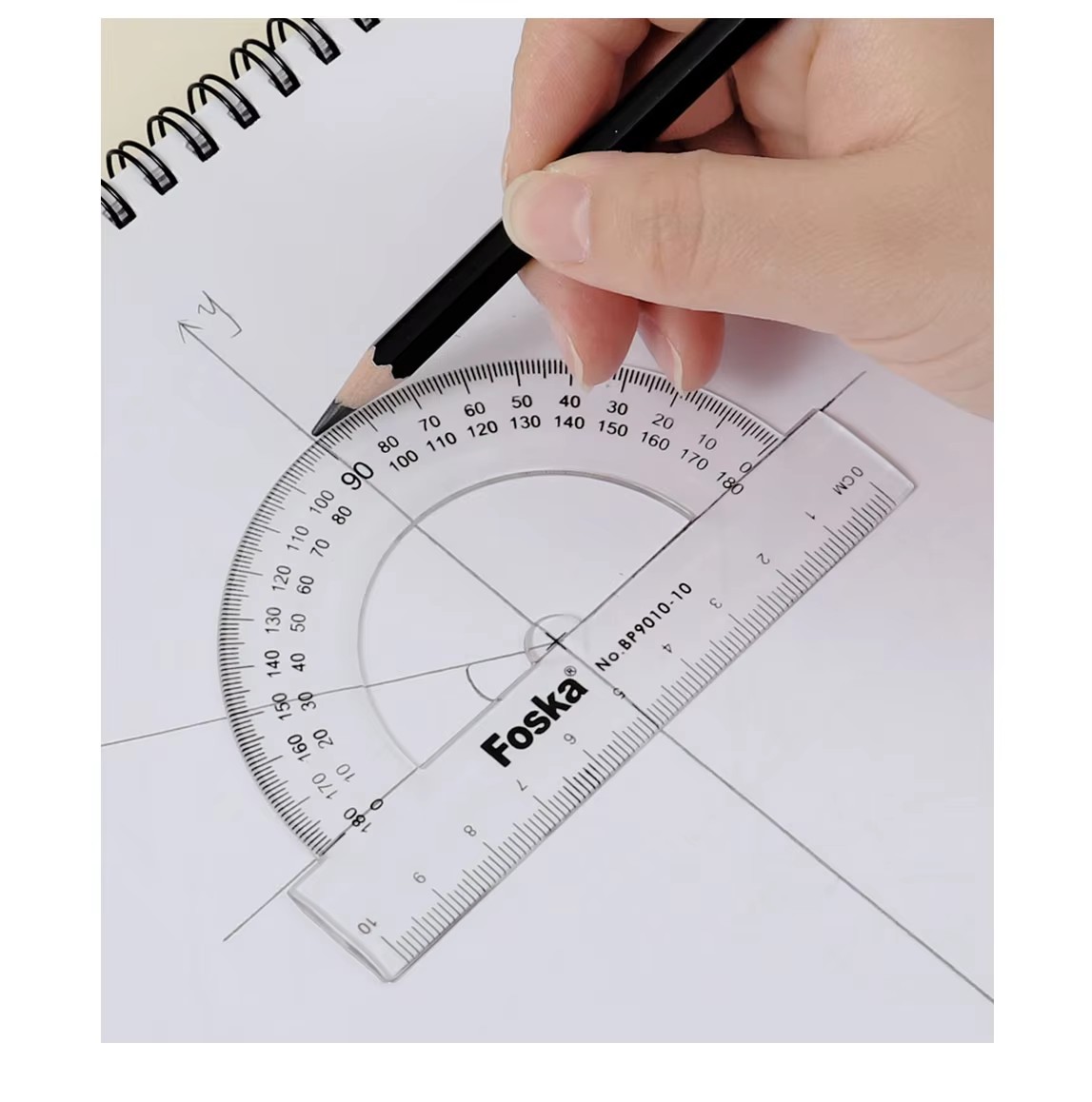 Protractor ruler