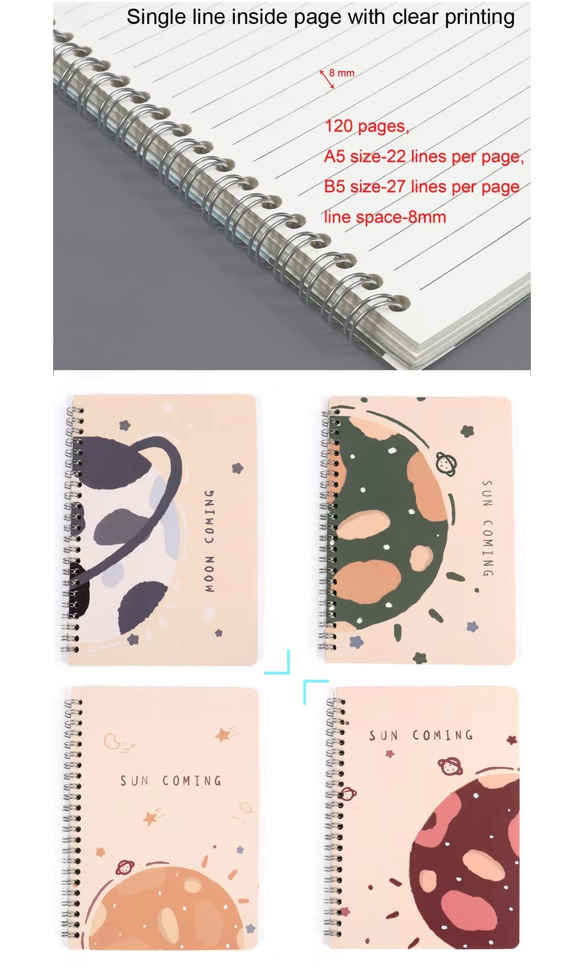 fancy design notebook