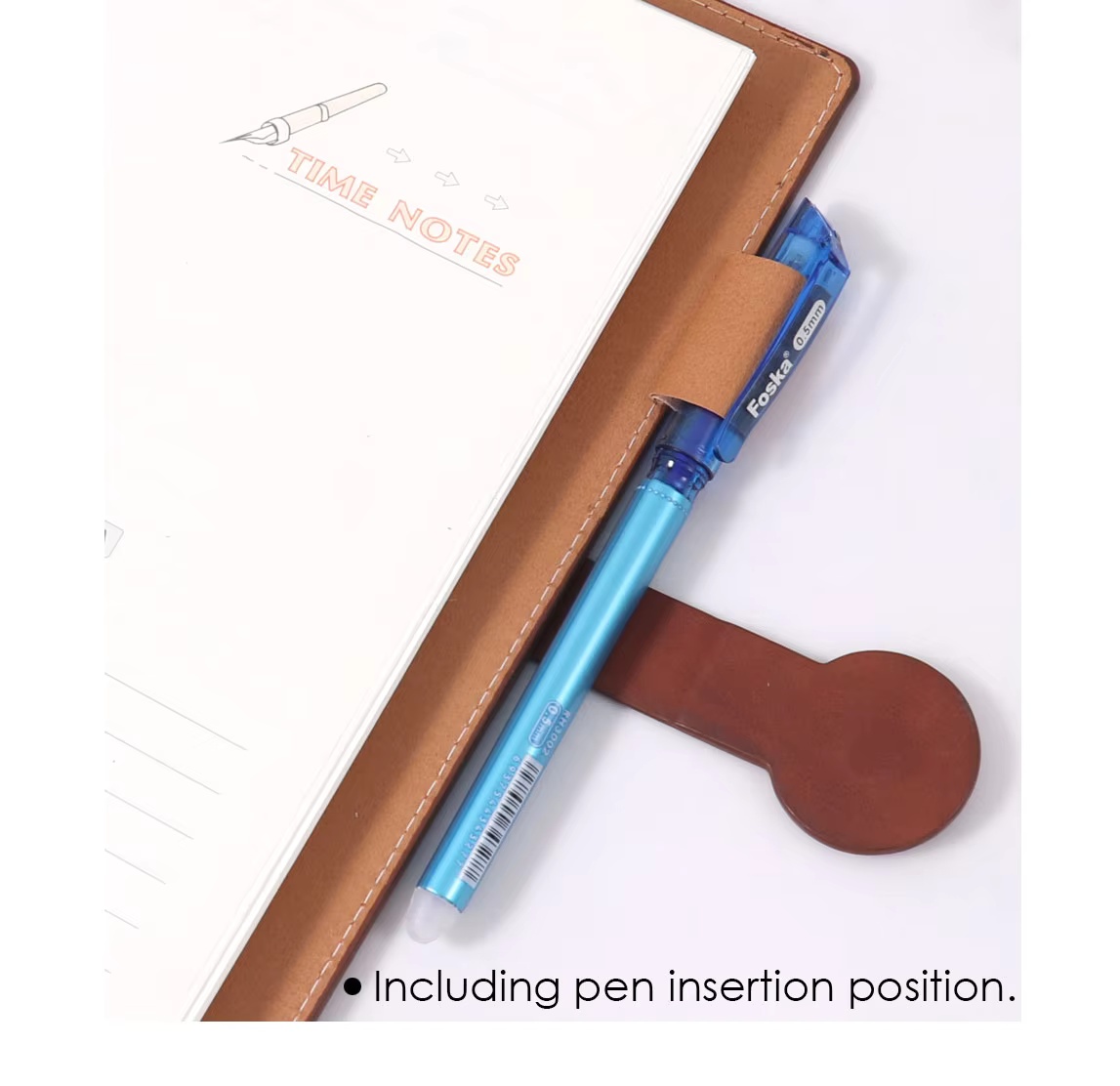 Have pen insertion position