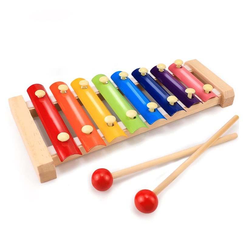 Rainbow Colors Kids Xylophone