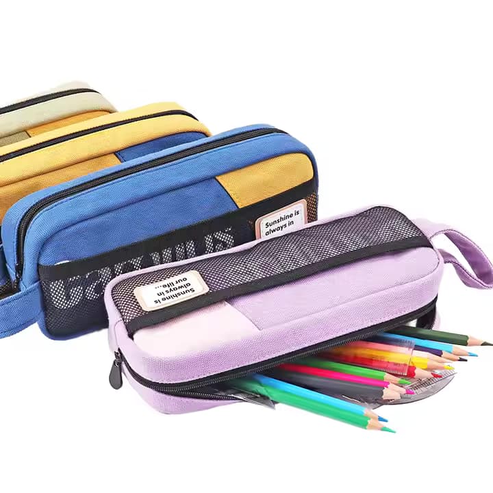 Canvas Material Pencil Bag