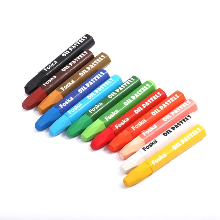 Vivid colors crayons