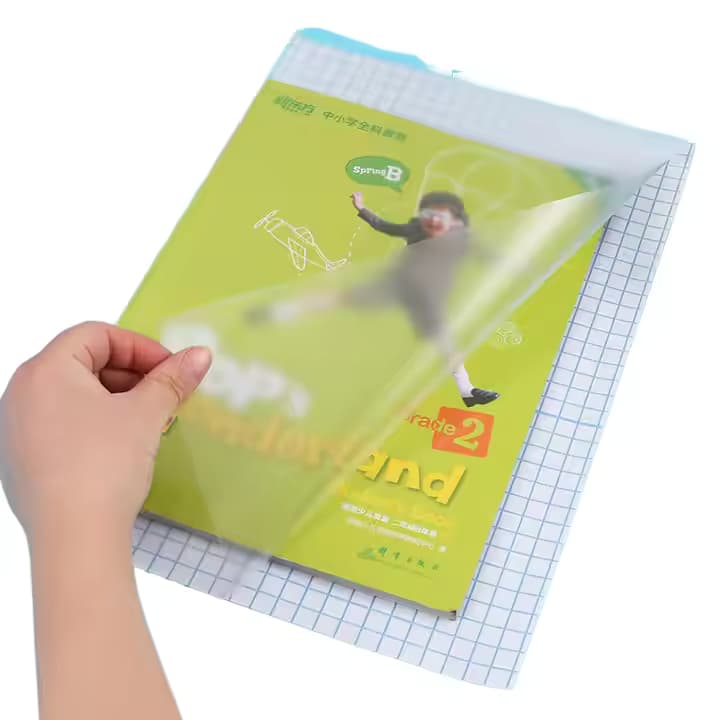 PVC Transparent Book Cover