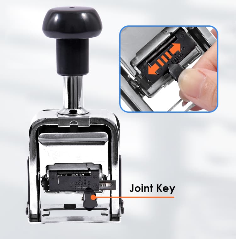 Joint Key Numbering Machine Joint Key Numbering Machine