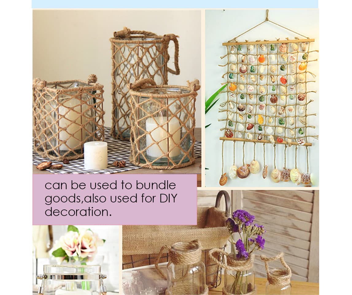 reusable strong Jute rope reusable strong Jute rope