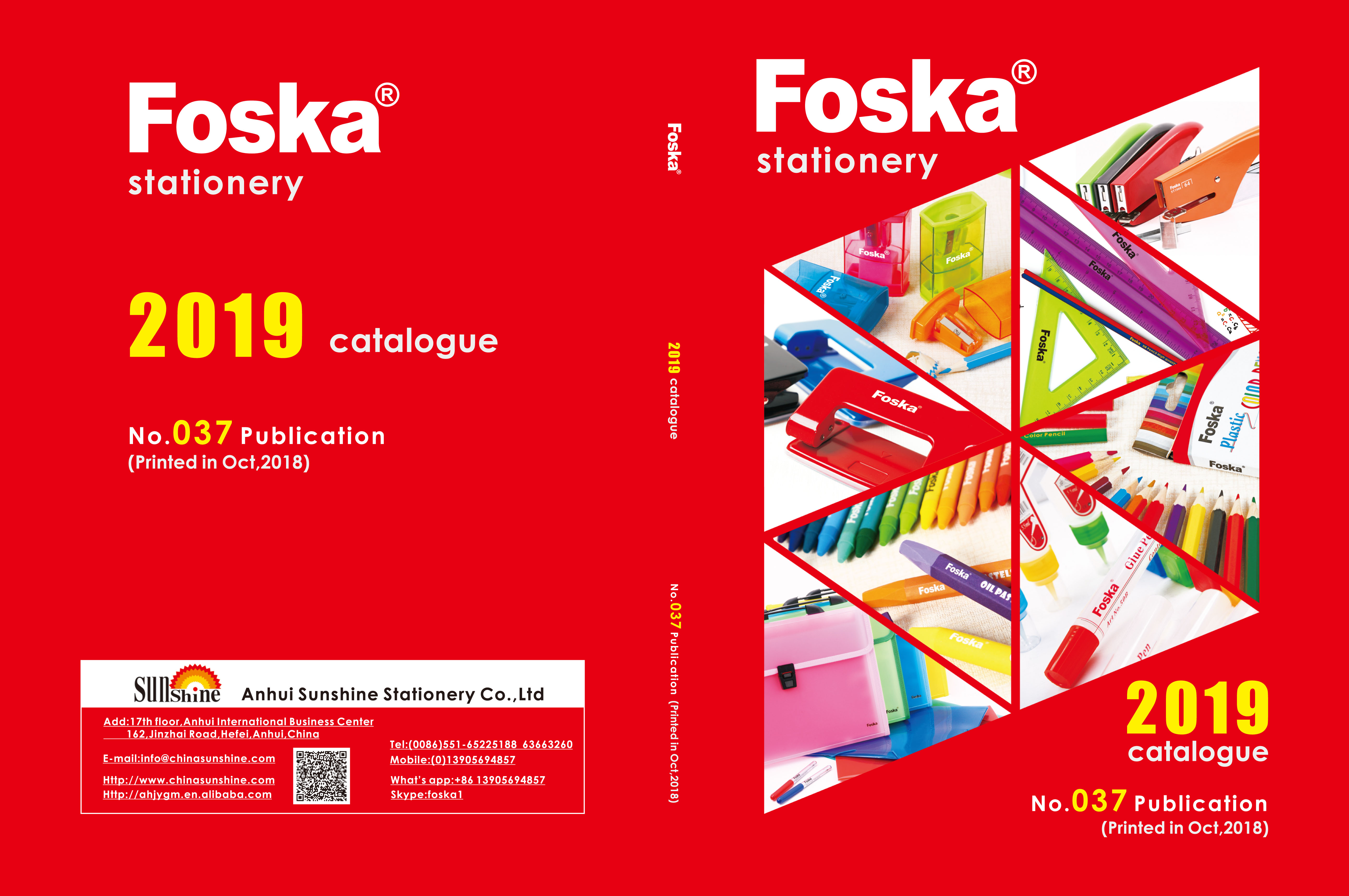 Foska Latest Catalogue for 2019