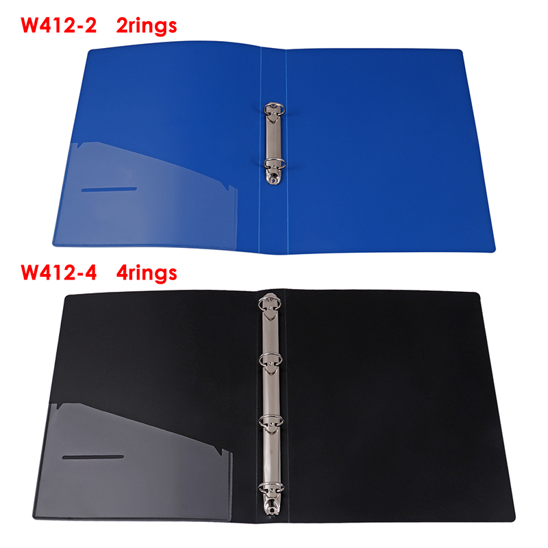 Amazon.com : Tofficu 14 Pcs File Holder Binder Pockets 3 Ring Folder  Practical File Organizers Envelope Folder 3 Hole Binder Folder Binder  Pocket Binder File Folder Document Poly A4 Container Button Pp : Office  Products